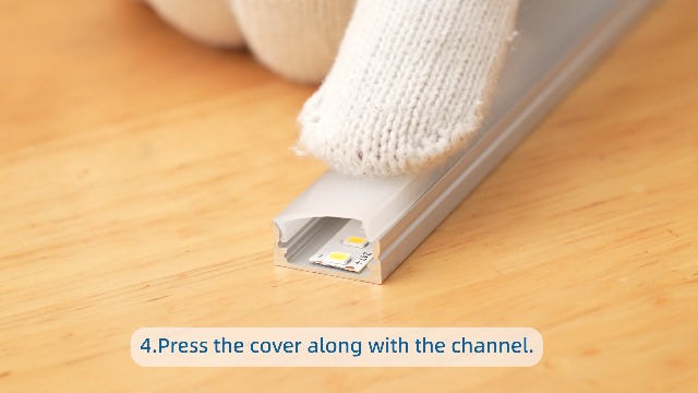 (No 0223) Canale 20インチ ホワイト ゆうゆう hunhun 20-Pack 6.6ft/2Meter U Shape White LED Aluminum Channel